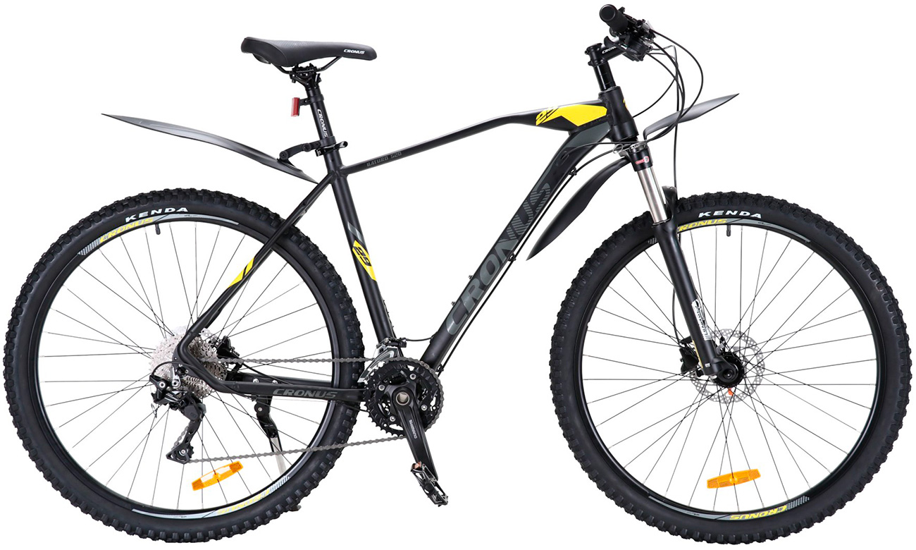 Фотография Велосипед Cronus BATURO 520 29" (2020) 2020 Черно-желтый